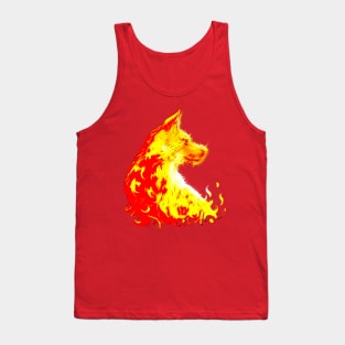 fire dog Tank Top